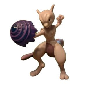 2019 Mewtwo Pokémon Figure – Articulated w/ Psychic Blast Accessory
